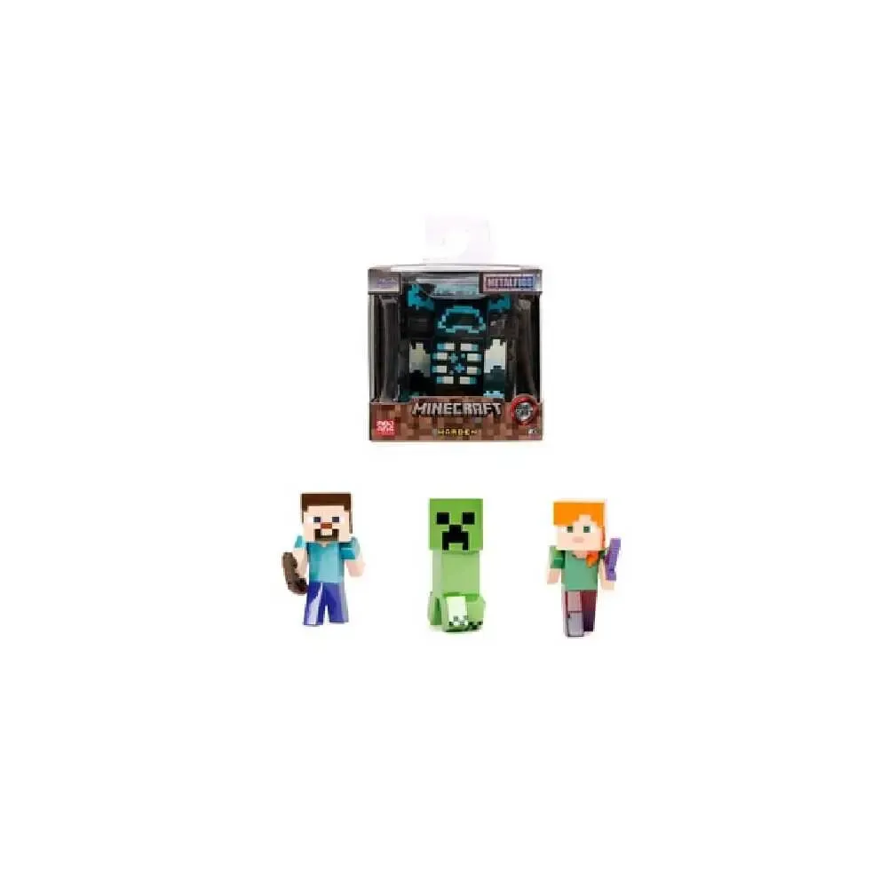 Minecraft Nano Metalfigs Diecast Minifiguren 6 cm Sortiment (12)