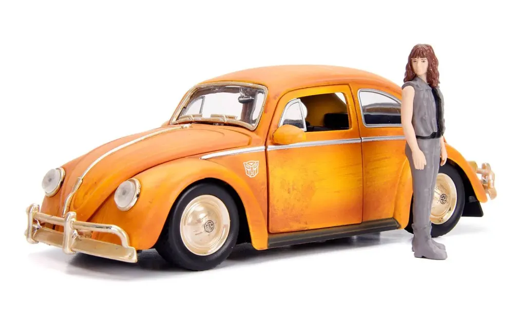 Transformers Bumblebee Volkswagen Beetle mit Figur 1/24 Modellauto