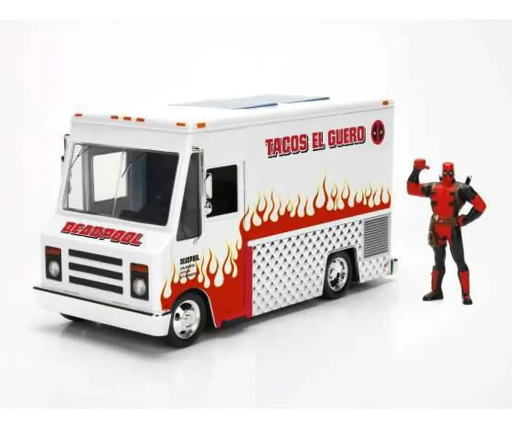 Deadpool Foodtruck Diecast Modellauto