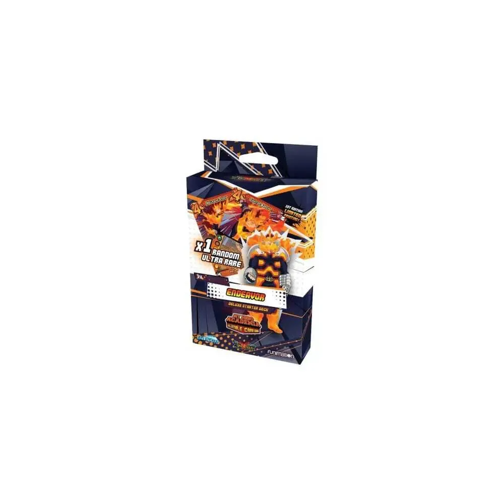 My Hero Academia Trading Cards Endeavor Deluxe Starter Deck Serie 3 Display (6) *Englische Version*