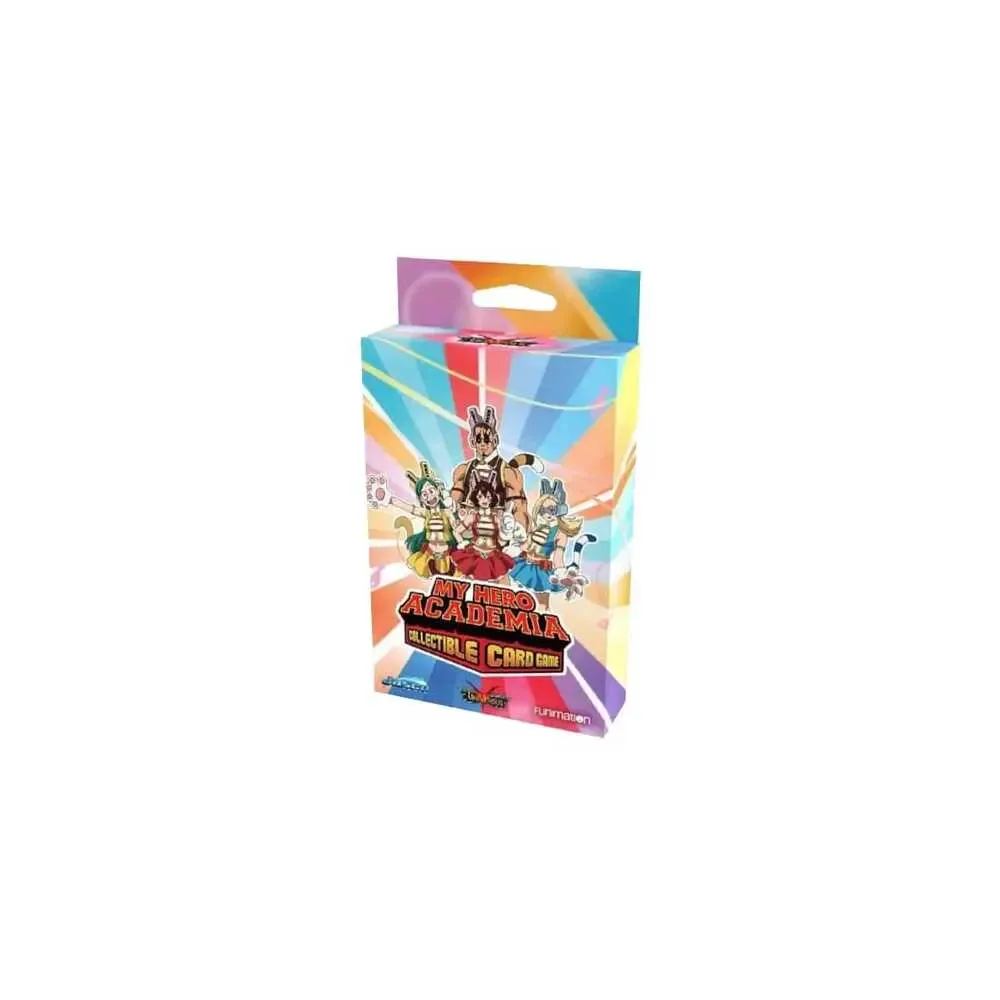 My Hero Academia Trading Cards Deck Loadable Content Packs Serie 3 Wild Wild Pussycats Display (6) *Englische Version*