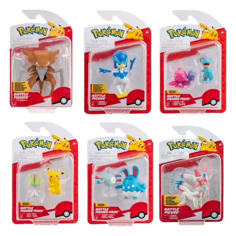 Pokémon Battle Figure Actionfiguren ver. 21 Sortiment (6)