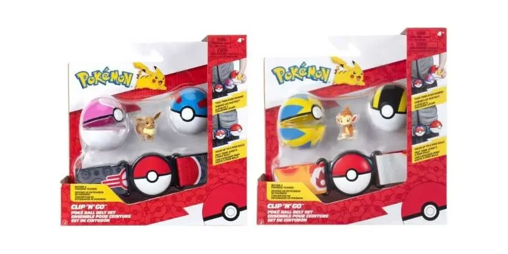 Pokémon Clip 'n' Go Gürtel-Set ver. 19 Sortiment (4)
