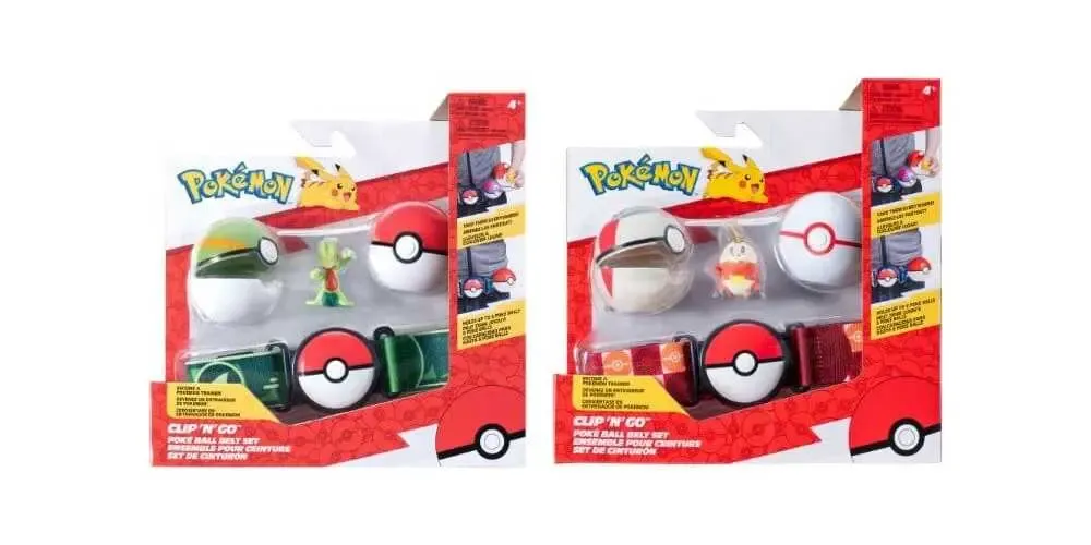 Pokémon Clip 'n' Go Gürtel-Set ver. 20 Sortiment (4)