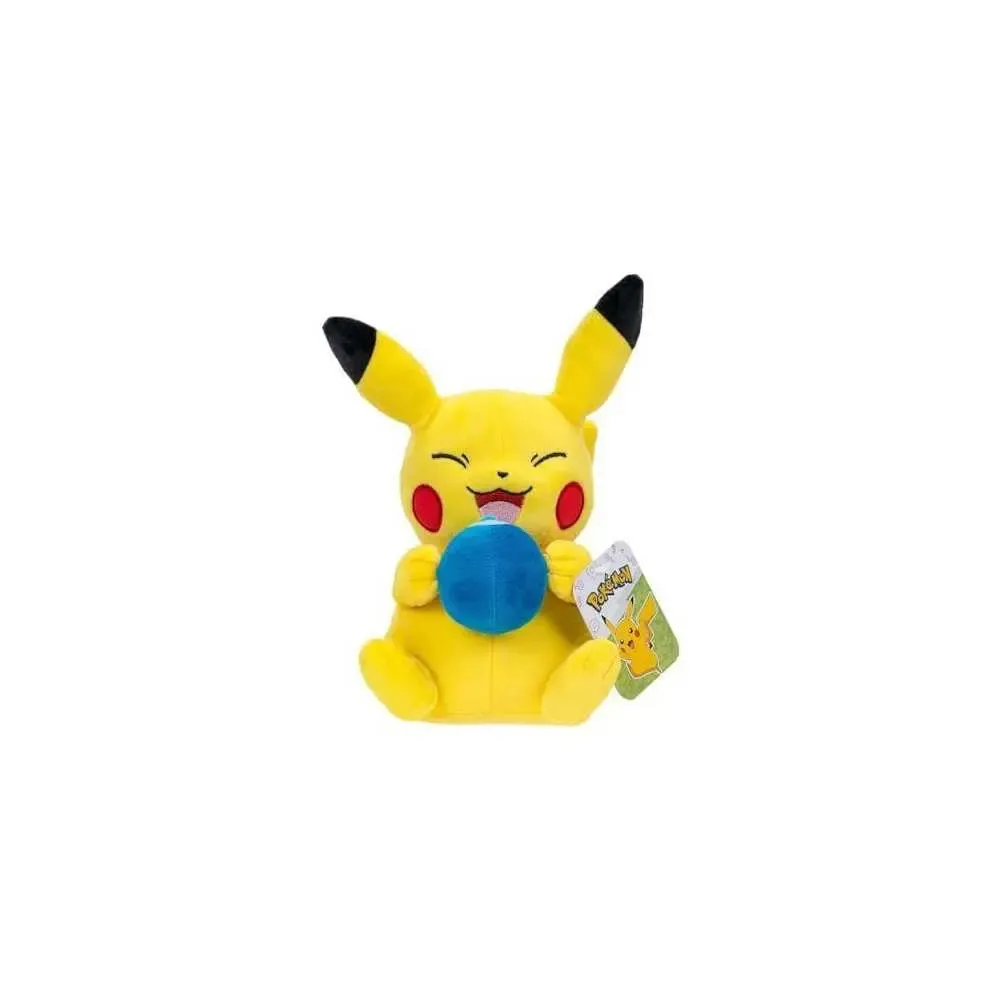 Pokémon Plüschfigur Pikachu with Oran Berry Accy 20 cm