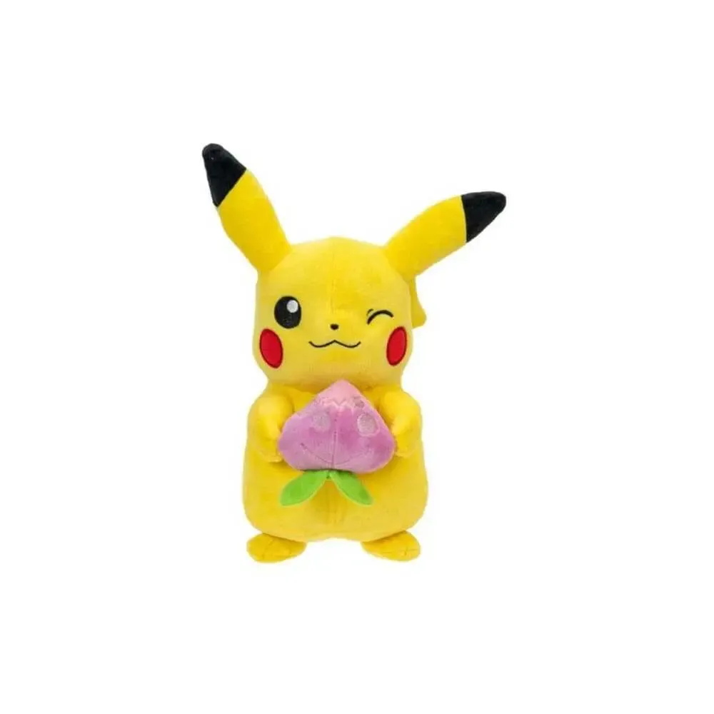 Pokémon Plüschfigur Pikachu with Pecha Berry Accy 20 cm