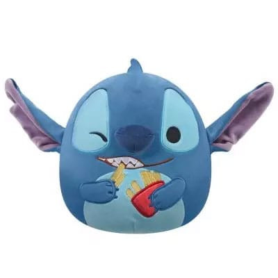Squishmallows Plüschfigur Stitch Holding French Fries 25 cm