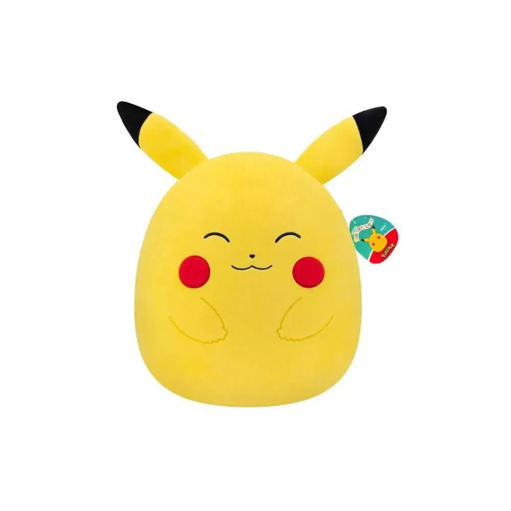 Pokémon Squishmallows Plüschfigur Glückliches Pikachu 35 cm