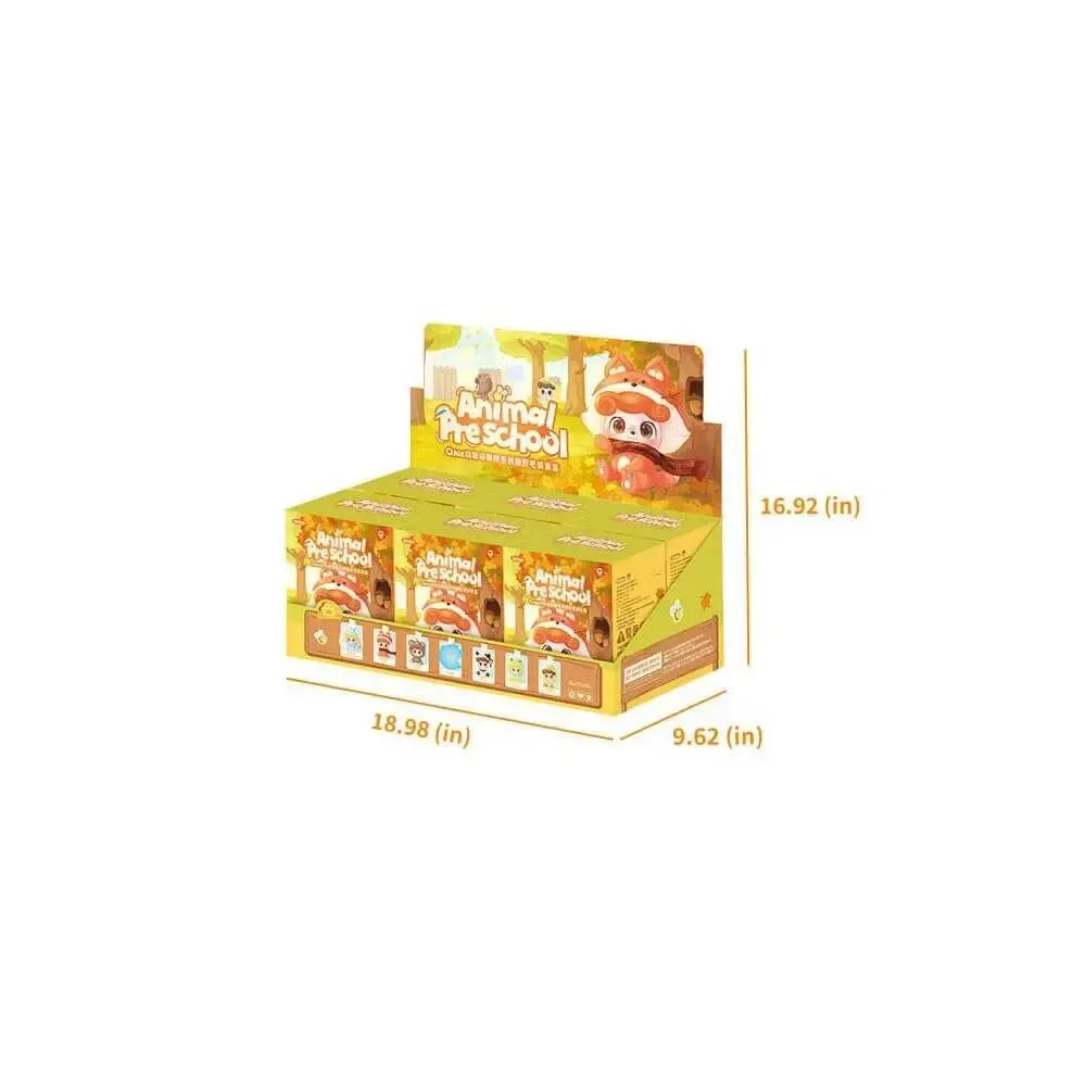 QKid: Animal Preschool Series Blind Box Figur 18 cm Display (6)