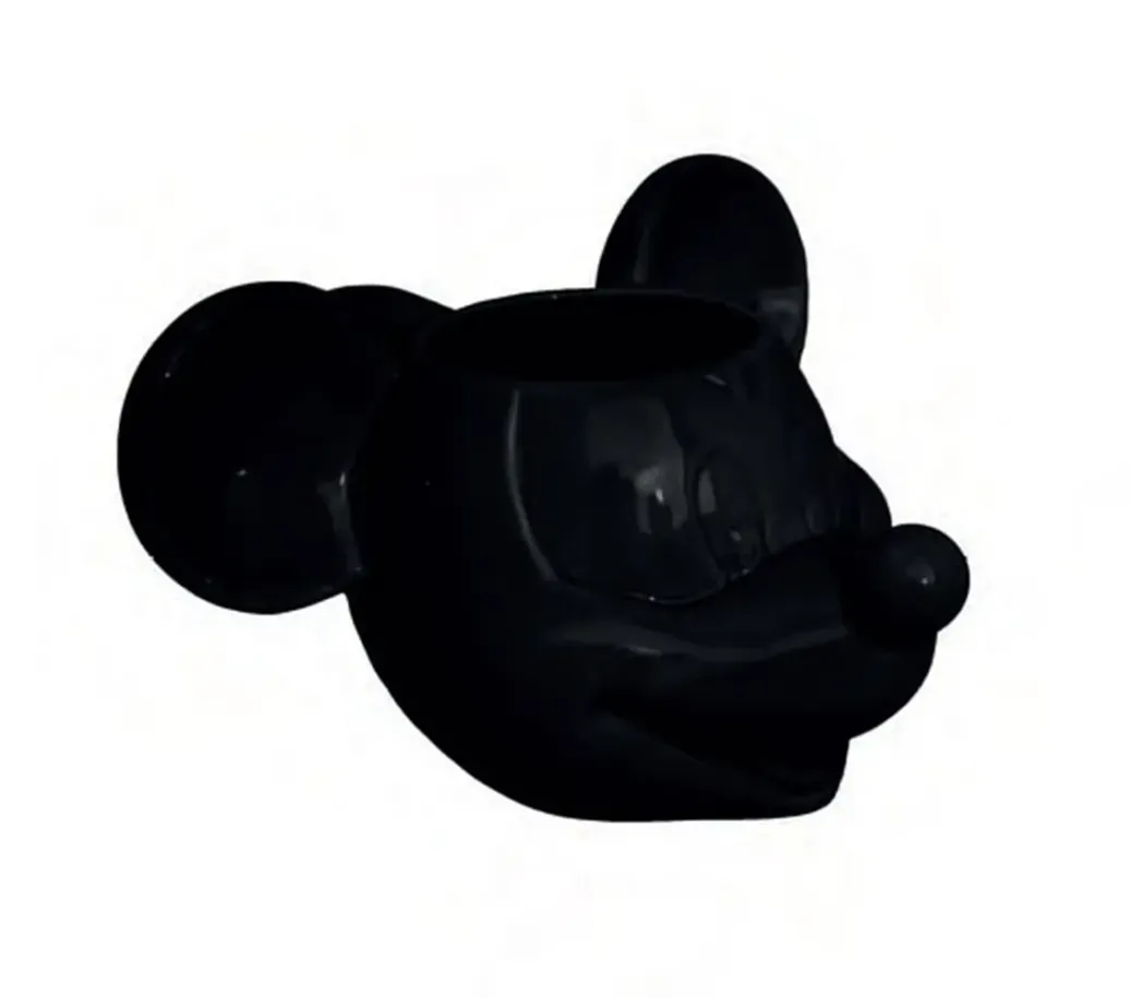 Micky Maus 3D Tasse Schwarz
