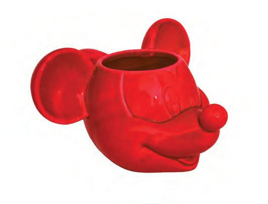 Micky Maus 3D Tasse Rot