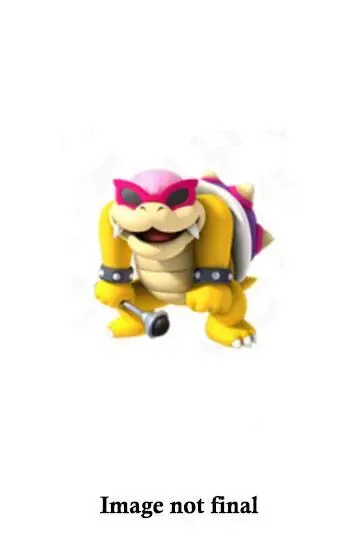 Super Mario Roy Koopa mit Zepter Actionfigur 10 cm