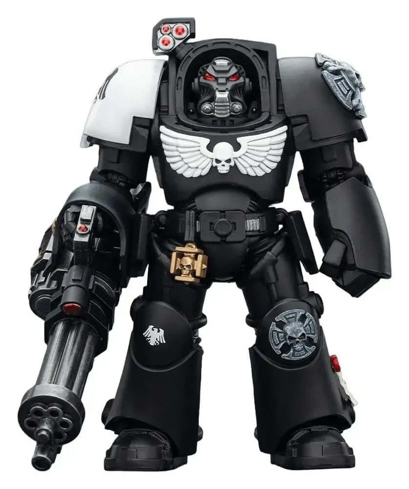 Warhammer 40,000 Actionfigur Raven Guard Terminator 3 with Power Fist and Assault Cannon 14 cm