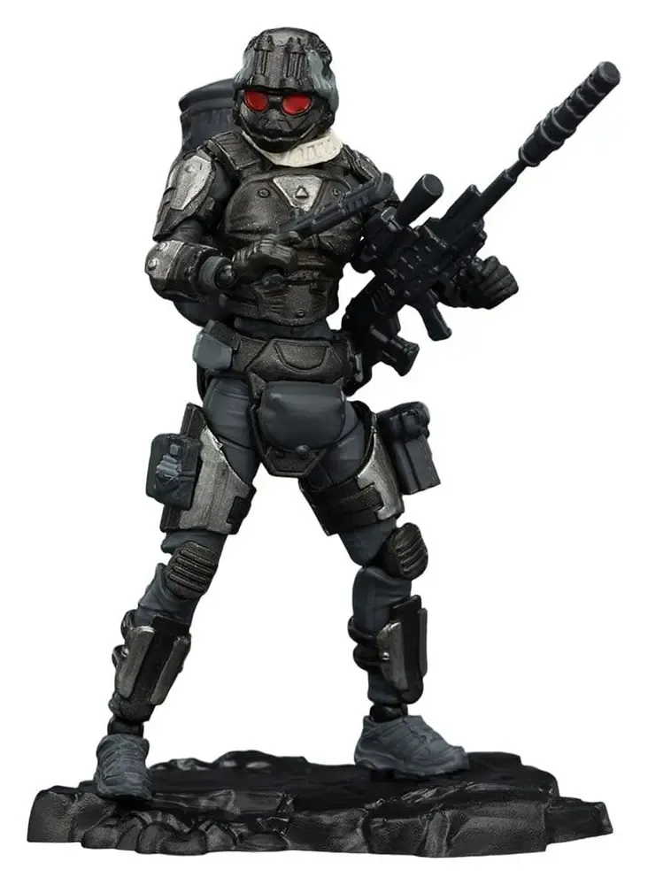 Dark Source Steel Ride Corps Actionfigur Sniper Cinder 8 cm