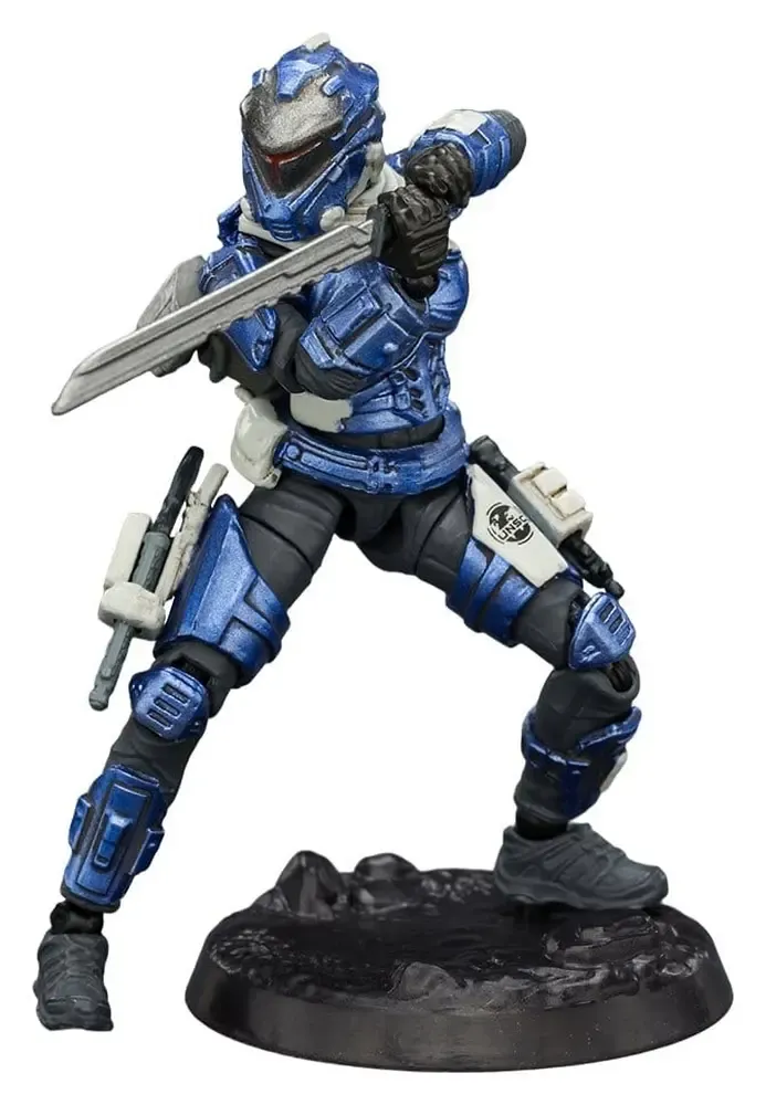 Dark Source UNSC Actionfigur Assaulter Fjord 8 cm