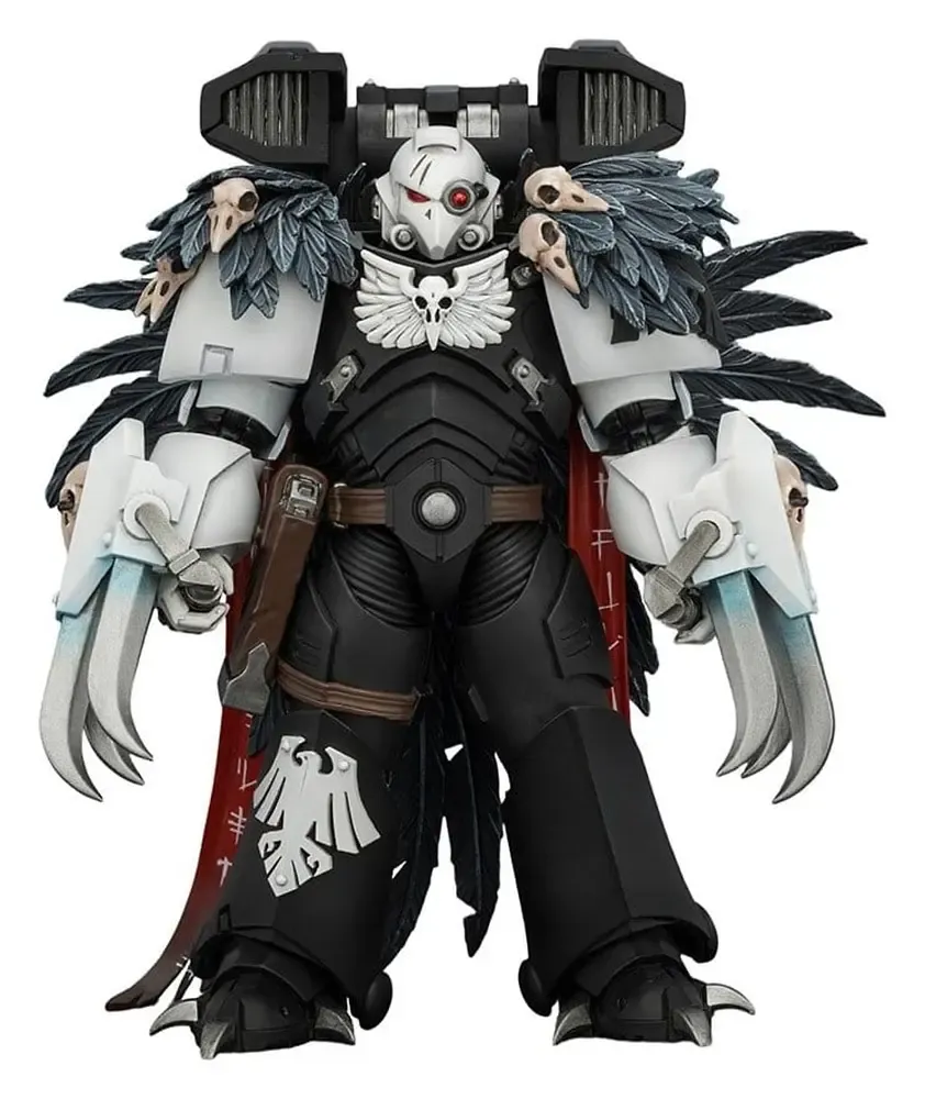 Warhammer Actionfigur Raven Guard Chapter Master Aethon Shaan 13 cm