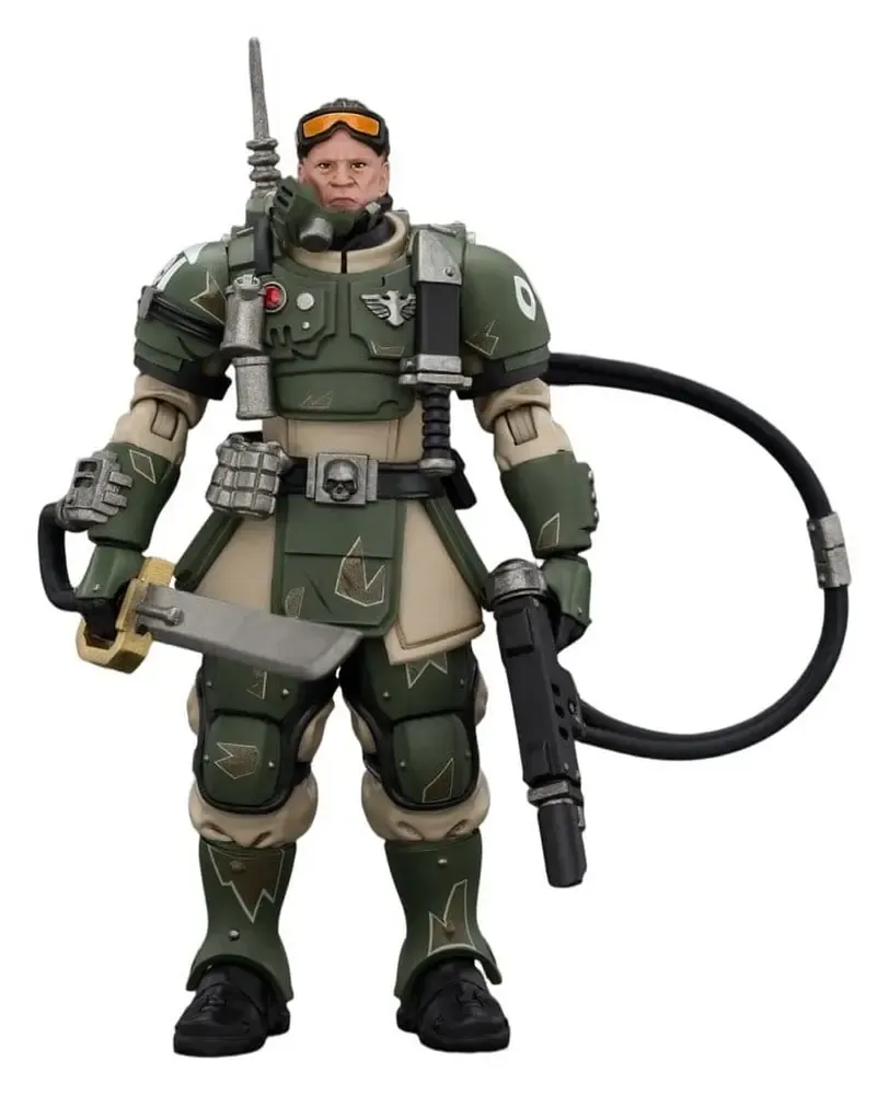 Warhammer Actionfigur Astra Militarum Kasrkin 7 with Hot-shot Laspistol and Power Sword