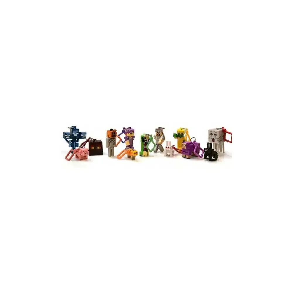 Minecraft PVC Anhänger Series 5 Display (24)