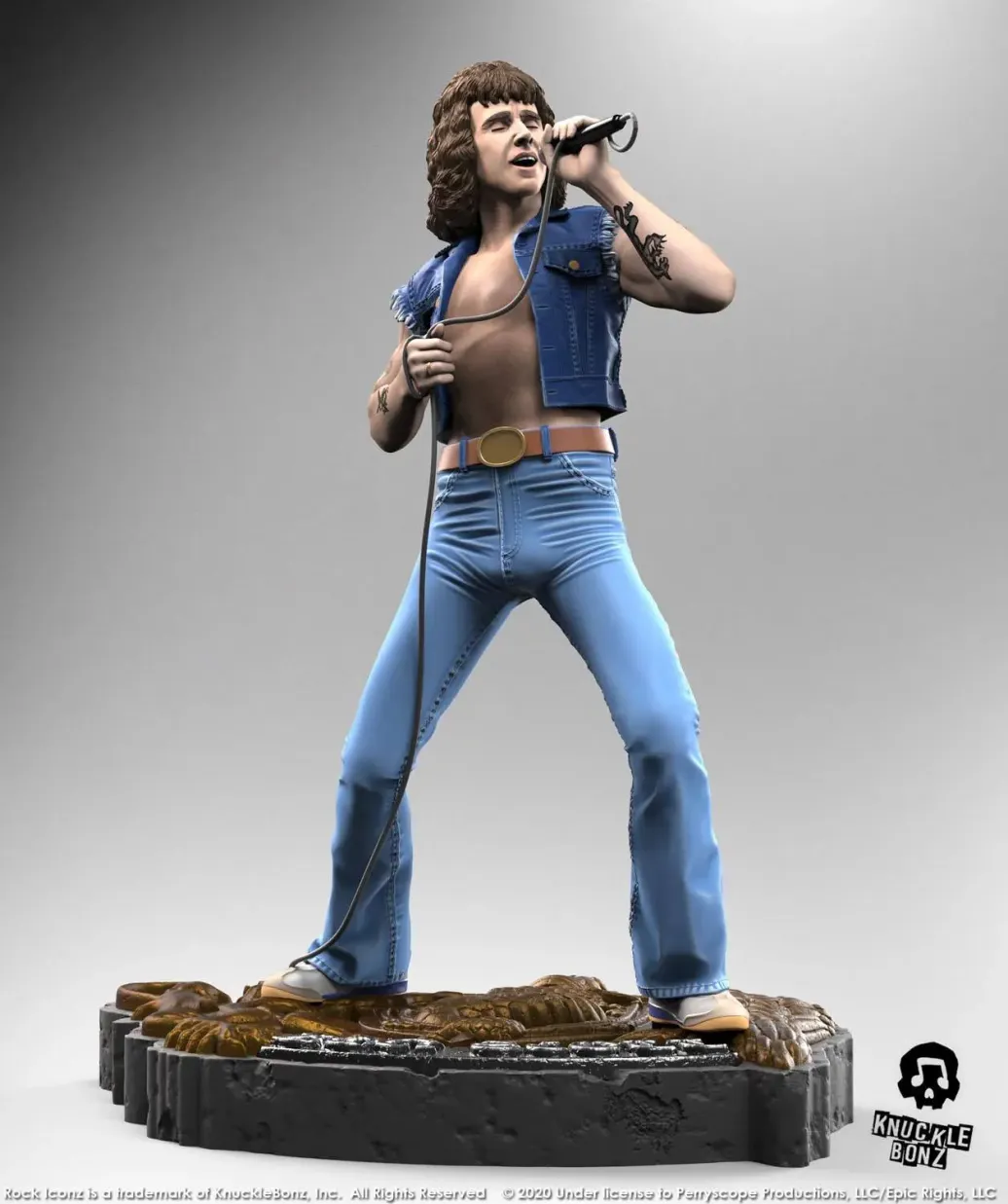Bon Scott Rock Iconz Statue 22 cm Limited Edition