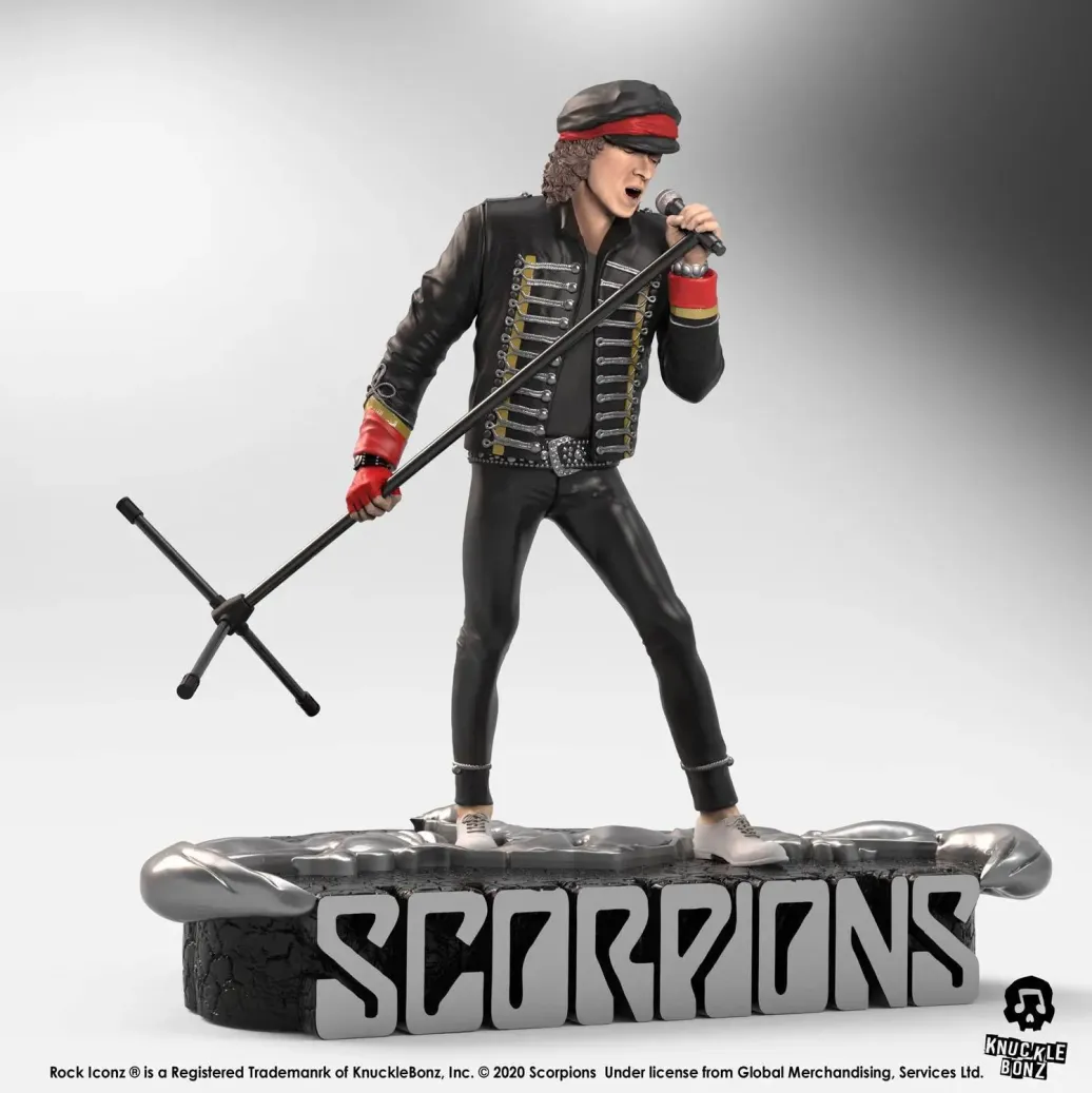Scorpions Klaus Meine Rock Iconz Statue 22 cm Limited Edition