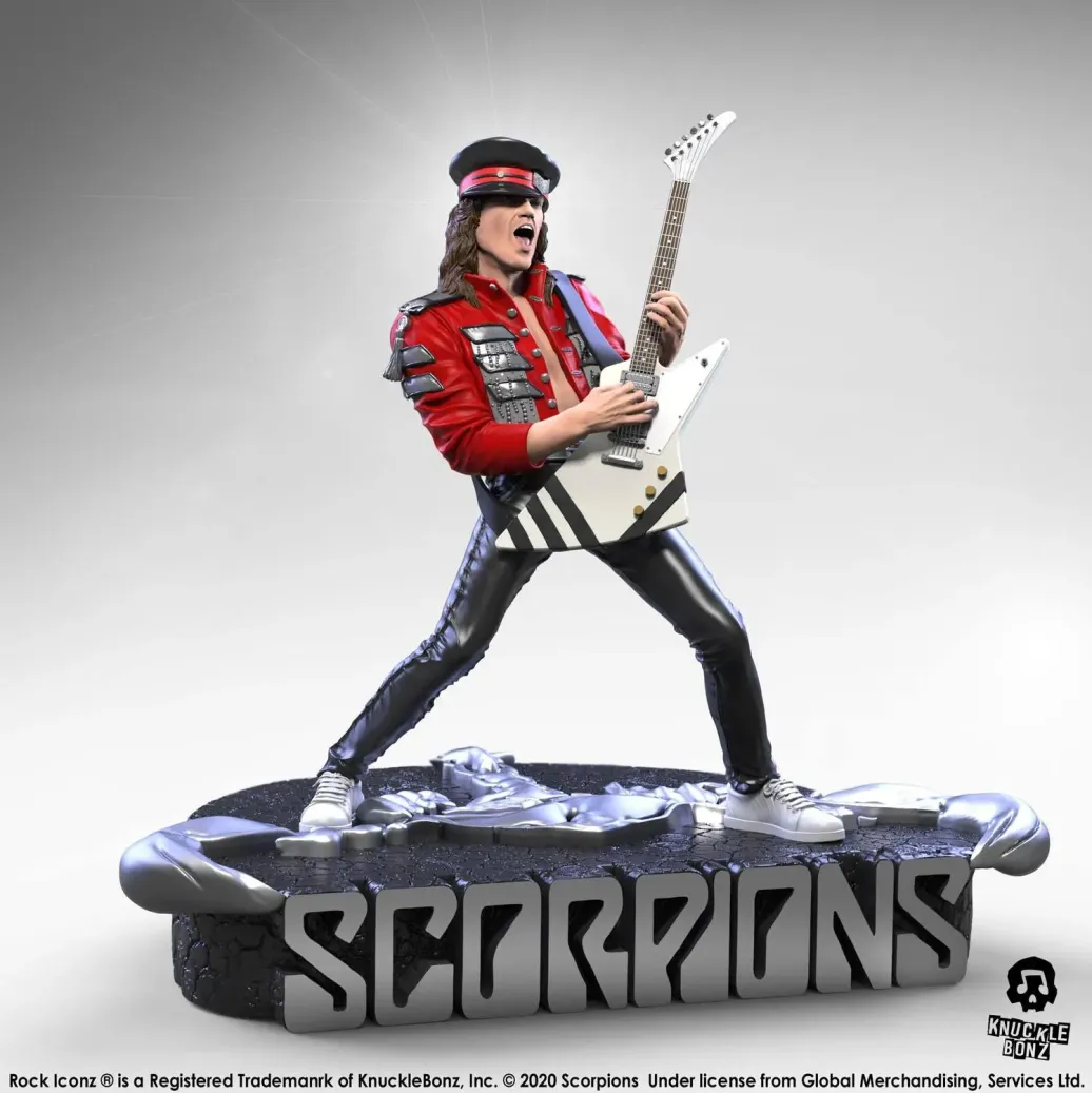 Scorpions Matthias Jabs Rock Iconz Statue 22 cm Limited Edition