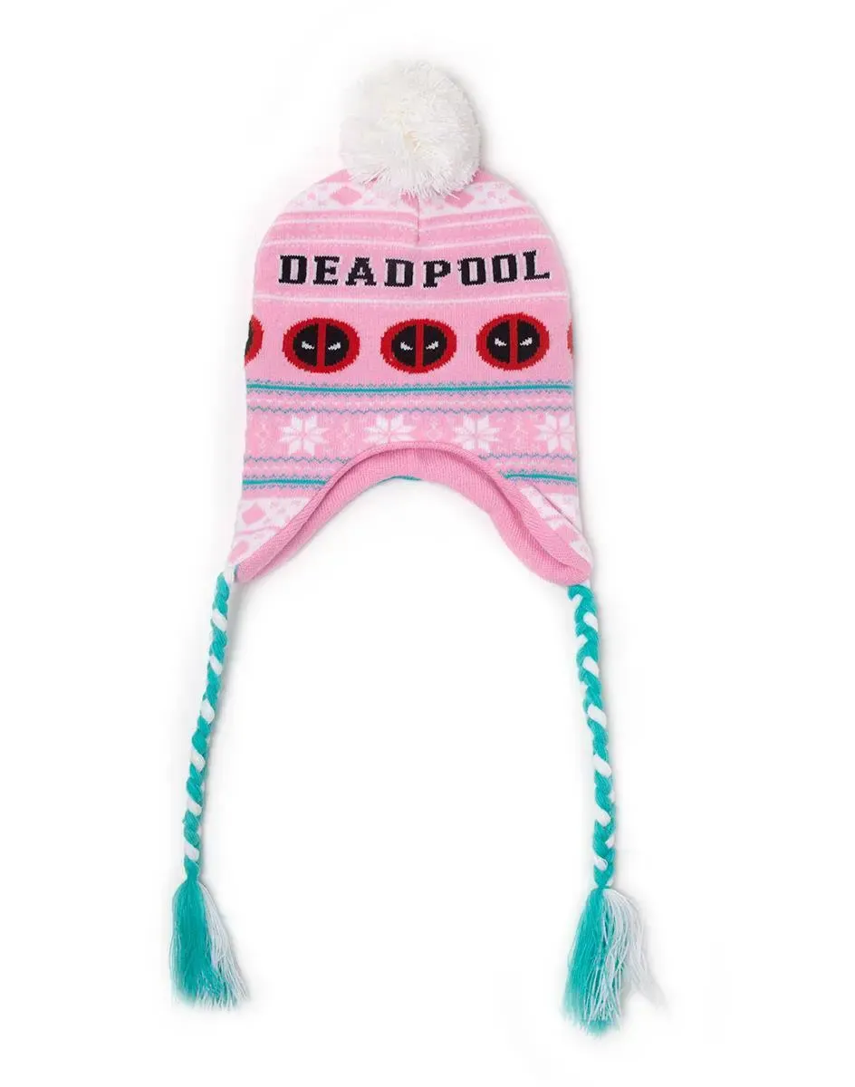 Deadpool Skimütze Pink Xmas Laplander