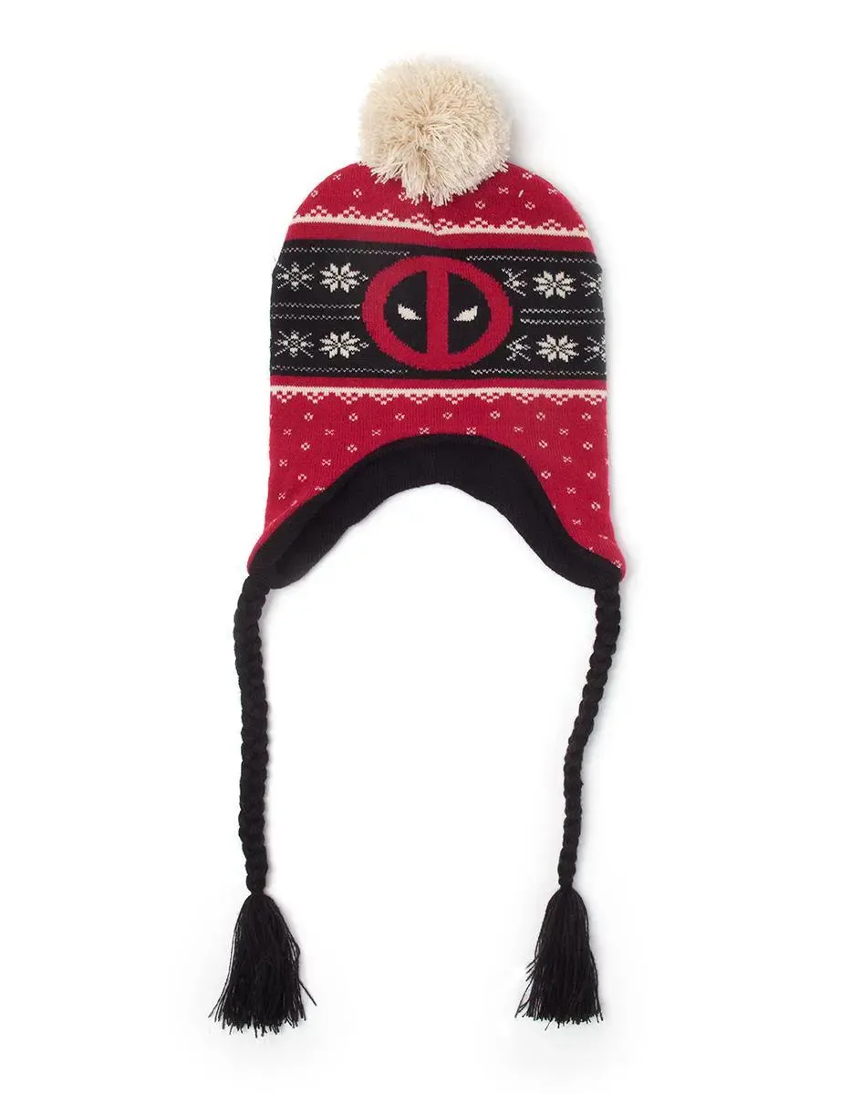Deadpool Skimütze Red Badge Xmas Laplander