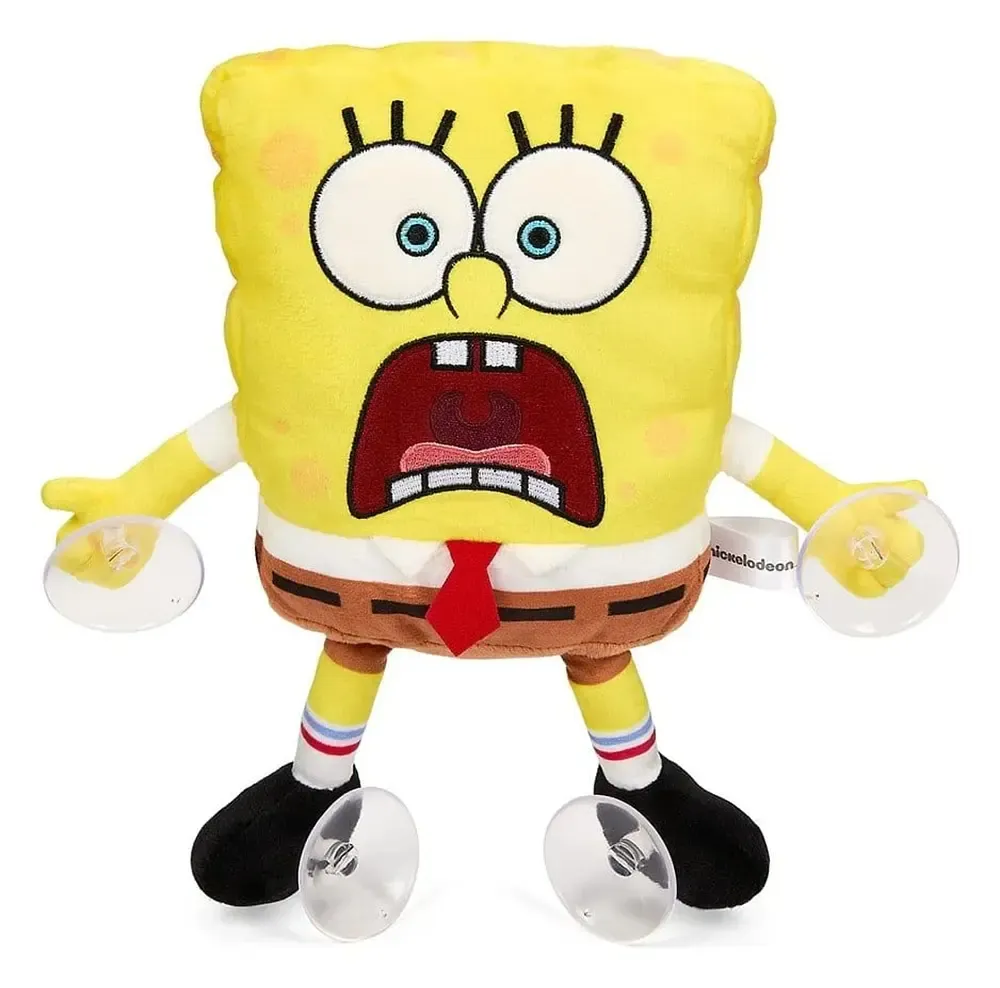 SpongeBob Plüschfigur mit Saugnapf SpongeBob Scared 20 cm 