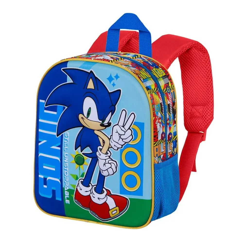 Sonic - The Hedgehog Elite 3D Rucksack Unstoppable Blue 