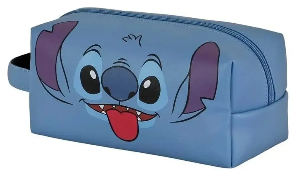 Lilo & Stitch Plus Brick Travel Kulturbeutel Tongue Blue