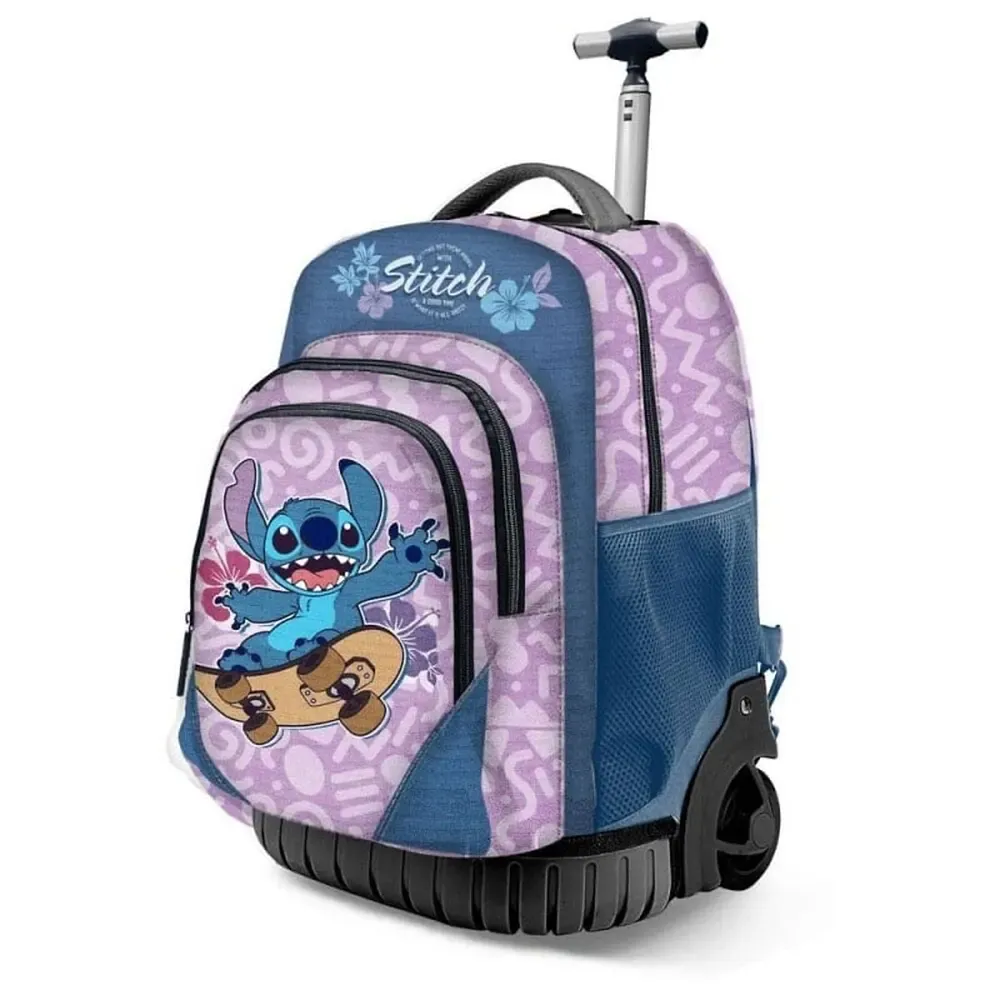 Lilo & Stitch Fan GTS Trolley Rucksack Skate Lilac