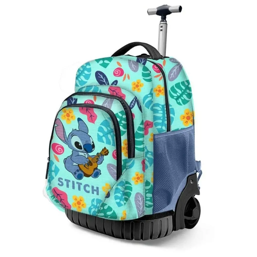 Lilo & Stitch Fan GTS Trolley Rucksack Guitar Green