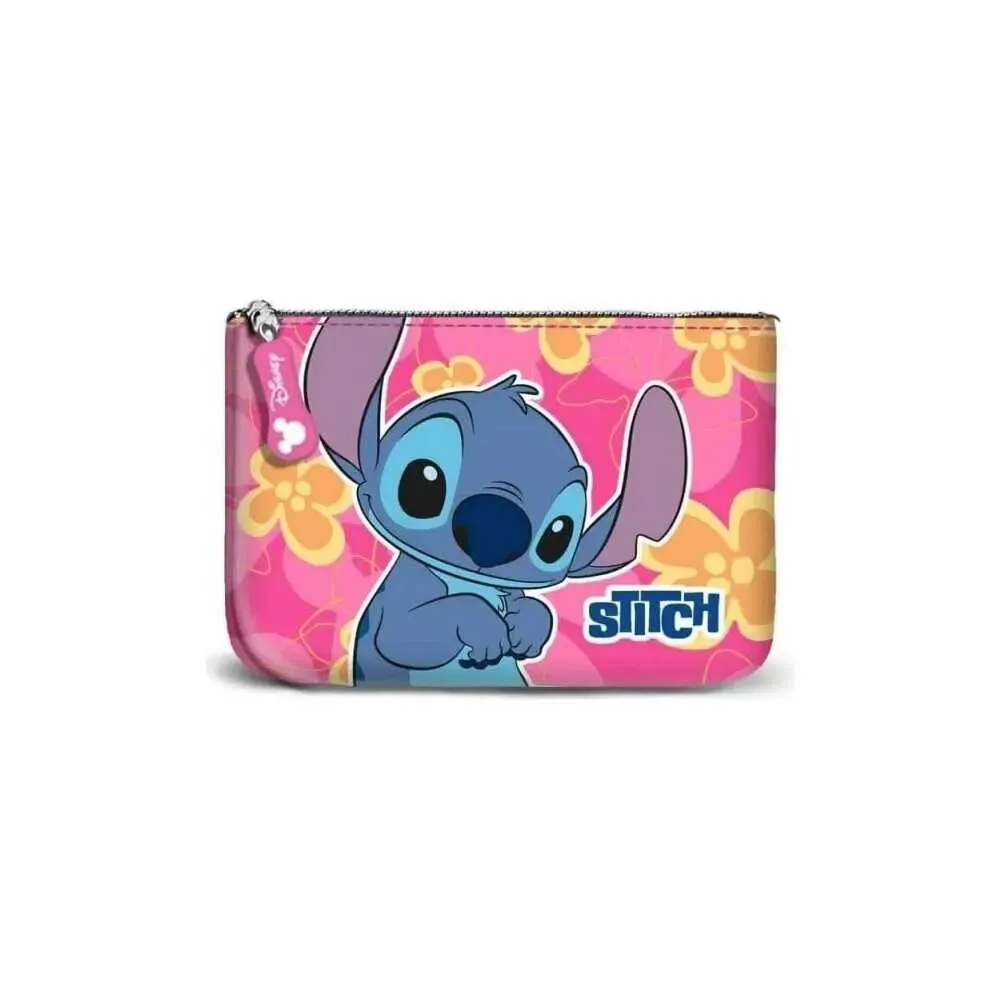 Lilo & Stitch Small Square Geldbörse Cute Pink