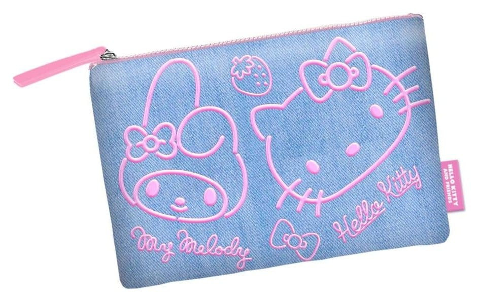 Sanrio Soleil Kulturbeutel Hello Kitty Denim Blue