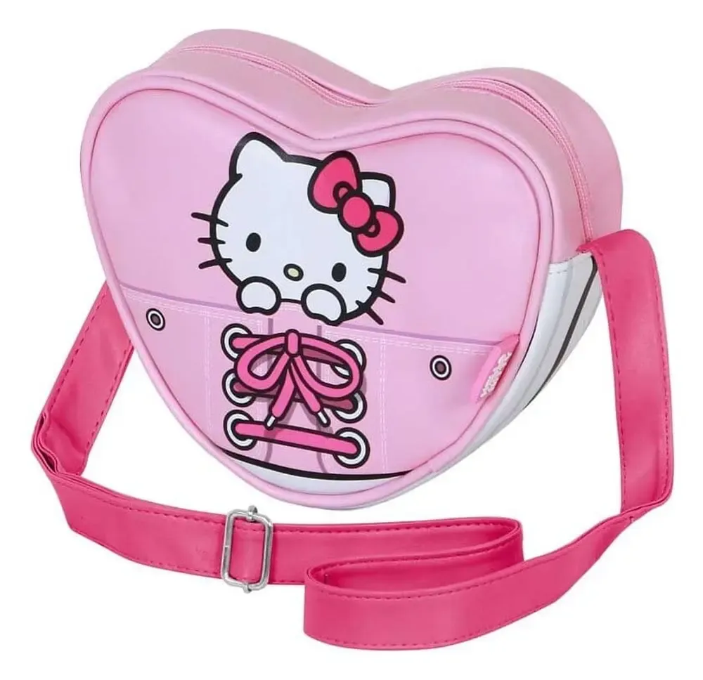 Sanrio Casual Heart Schultertasche Hello Kitty Sneakers