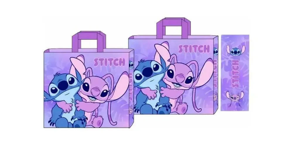 Lilo & Stitch Einkaufstasche Stitch & Angel Hug