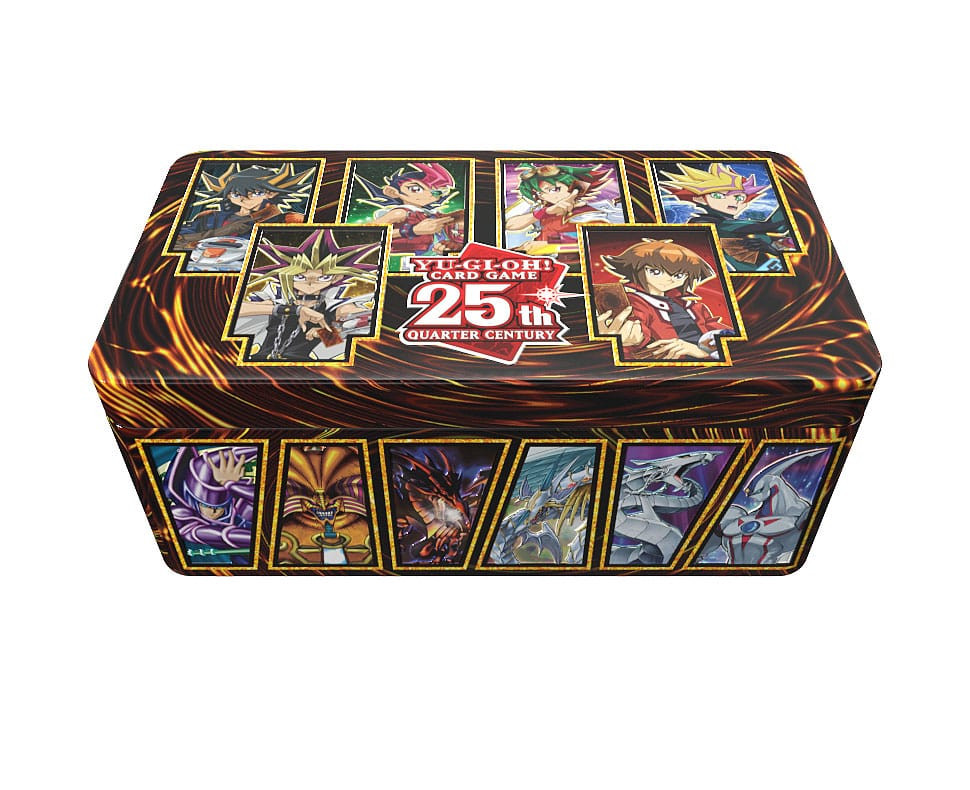 Yu-Gi-Oh! TCG 25th Anniversary Tin: Dueling Heroes Umkarton (12) *Deutsche Edition*