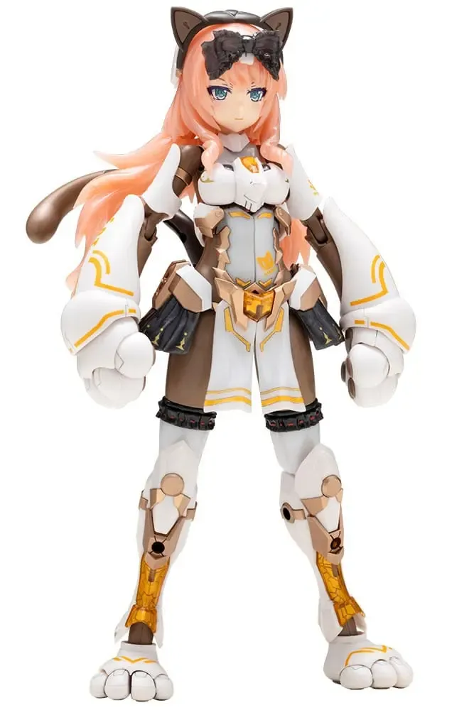 Frame Arms Girl Plastic Model Kit Durga I Cat Armor Ver. Calico 16 cm 