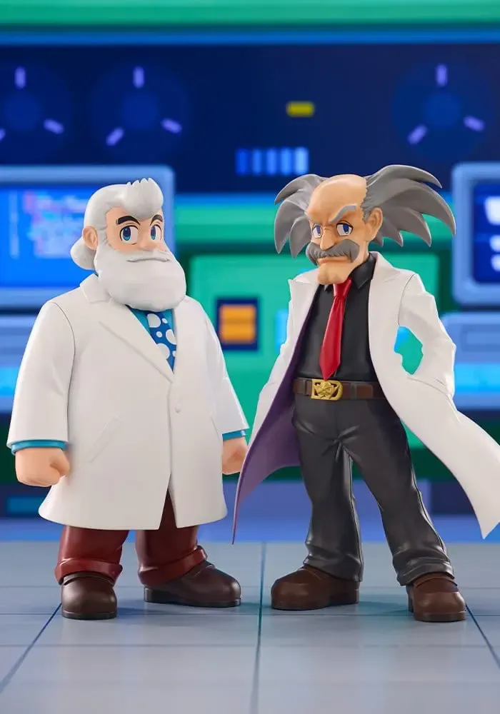Mega Man Oshi Works PVC Figuren 2er-Pack Dr. Wily & Dr. Light