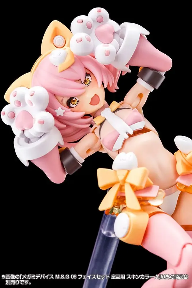 Megami Device M.S.G 06 Zubehör Set Face Auv Skin Color A