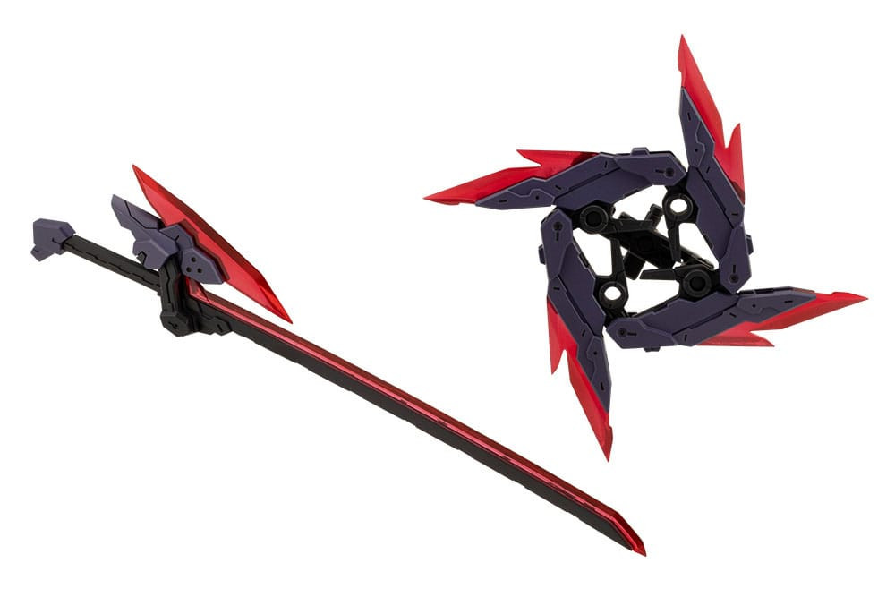 Megami Device M.S.G 07 Zubehör Set Ninja Blade Kazakiri Dark Blade