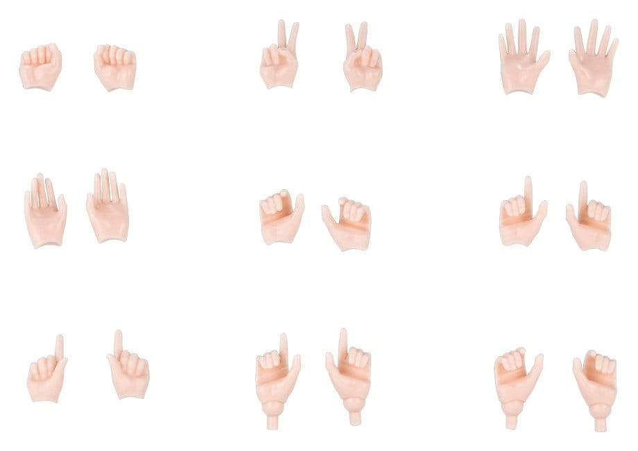 Megami Device M.S.G 09 Zubehör Set 1/1 Hand Set Skin Color B