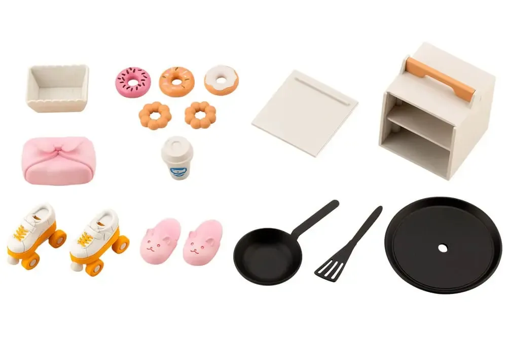 Sousai Shojo Teien Zubehör Set für Actionfiguren After School Seira´s Sweet Delivery Set