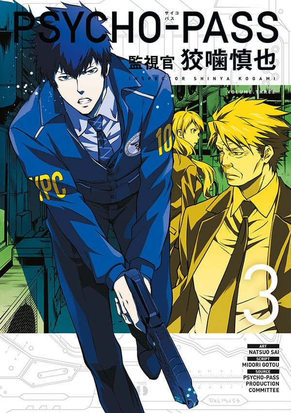 Psycho-Pass: Inspector Shinya Kogami Manga Volume 3 *Englische Version*