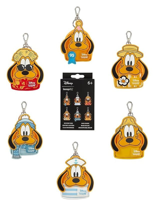 Disney by Loungefly Schlüsselanhänger Mini Backpack Pluto 95th Anniversary Blind Box Sortiment (15)