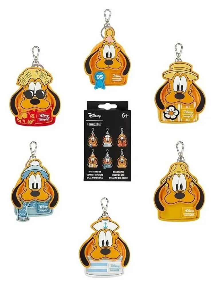 Disney by Loungefly Schlüsselanhänger Mini Backpack Pluto 95th Anniversary Blind Box Sortiment (15)