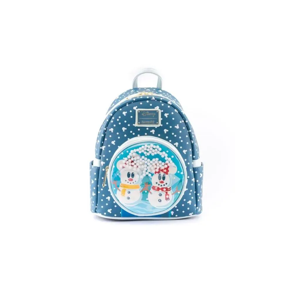 Disney by Loungefly Rucksack Snowman Minnie & Mickey Snow Globe