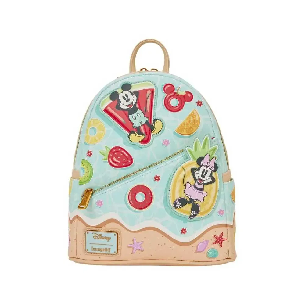 Mickey & Minnie Beach Fun Mini Backpack