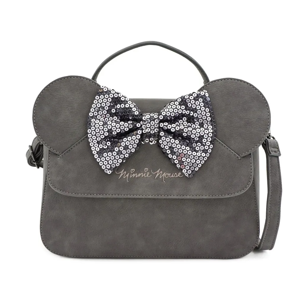 Disney Minnie Mouse Umhängetasche Grau by Loungefly