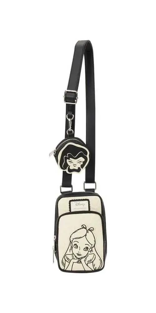 Alice in Wonderland Sling Crossbody Bag